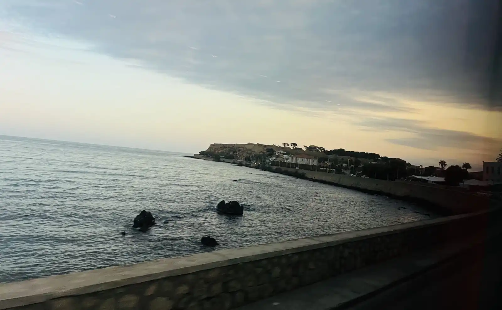 Serene Coastal View. Coastal View